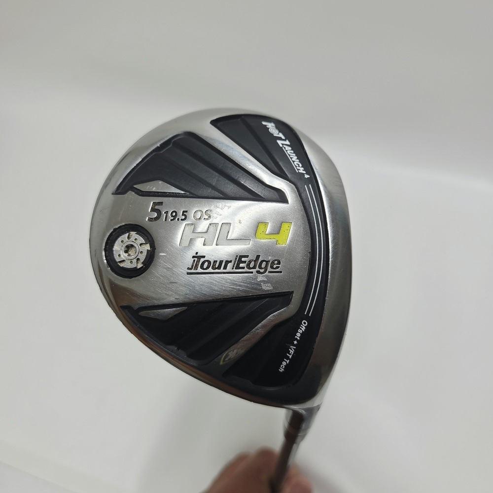 Tour Edge HL4 Offset OS 19.5° 5 Fairway Wood UST Mamiya Tour Edge 55 Gram Senior